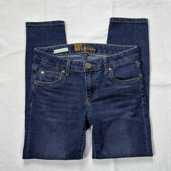 Kut from the Kloth Jeans Womens 0 Blue Katy Ankle Skinny Jeans Denim Stretch - Picture 1 of 5
